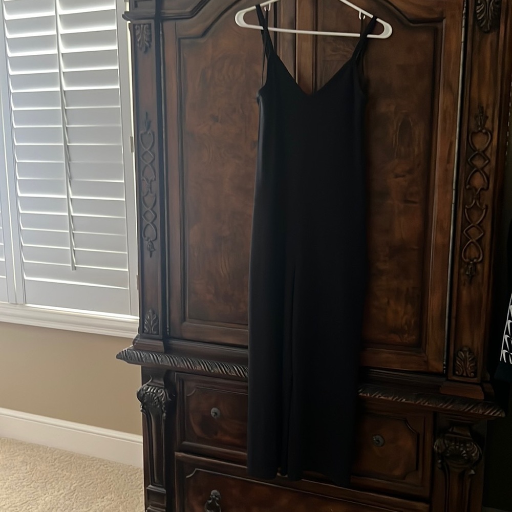 Spiegel jumpsuit flared pants brand new zipper in the back